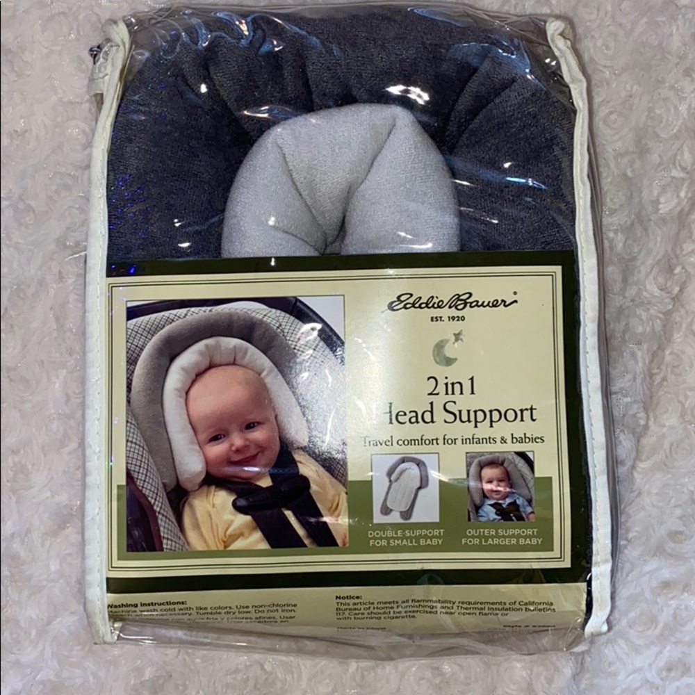 Eddie Bauer 2 in 1 baby head support